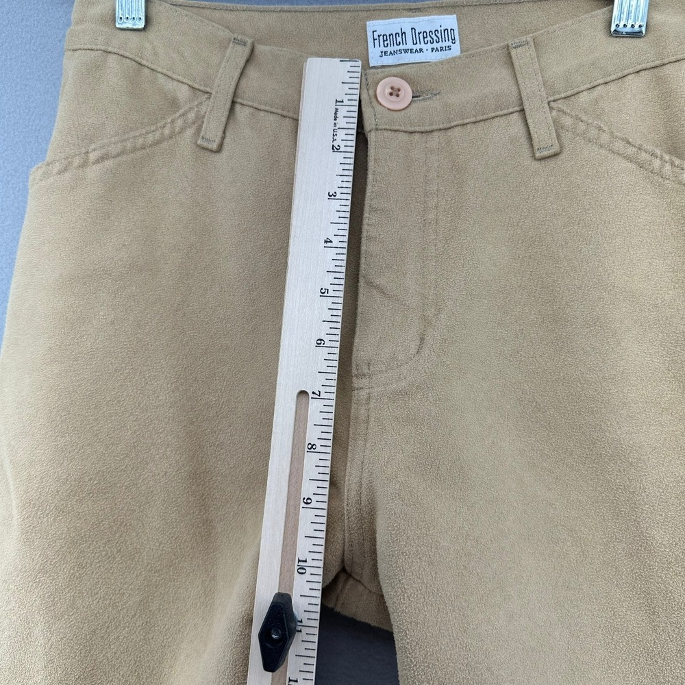 VTG French Dressing Jeanswear Paris Tan Khaki Pants SZ 8 (28x31) Made In Canada - Picture 4 of 7